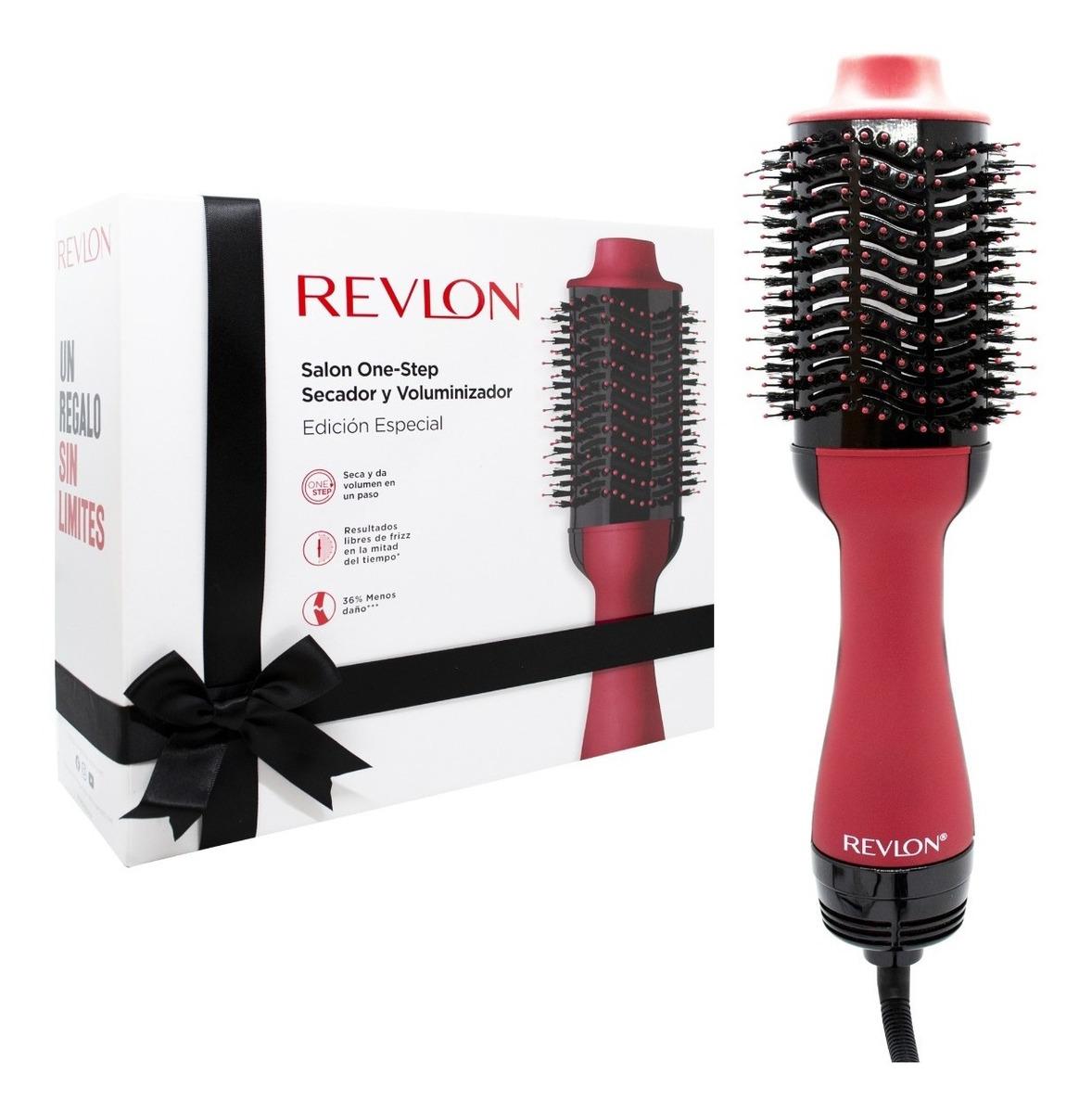 Revlon Cepillo Secador De Pelo Voluminizador Anti Frizz - Avisos en Belleza  y Cuidado Personal