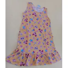 Vestido Infantil Feminino Malwee - Regata Com Docinhos 2109