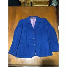 Blazer Retro Vintage Paño Talle M