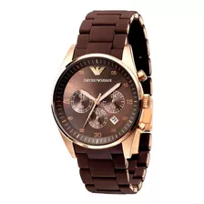 Reloj Emporio Armani Ar5890 Genuino Brown Para Caballero