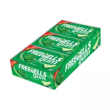 Chiclete Freegells Gum Menta Verde Sem Açúcar Com 15 Unidade