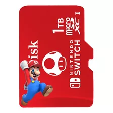 Memoria Micro Sd De 1 Tb Para Nintendo Switch 4k 100 Mb/s, 1