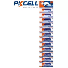 12 Baterías Pila Doble A Super Alcalina Pkcell Aa 1.5v Lr6