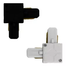 Kit 04 Conector Emenda L 90 Graus Para Trilho Eletrificado