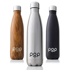 Botella De Agua De Diseño Pop | Mantiene Frío 24 Horas.
