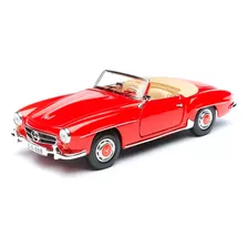  Mercedes Benz 190sl 1955 Color Rojo 1:18 Maisto Febo