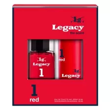 Pack Legacy 1 Red Edt 50ml + Desodorante 150ml