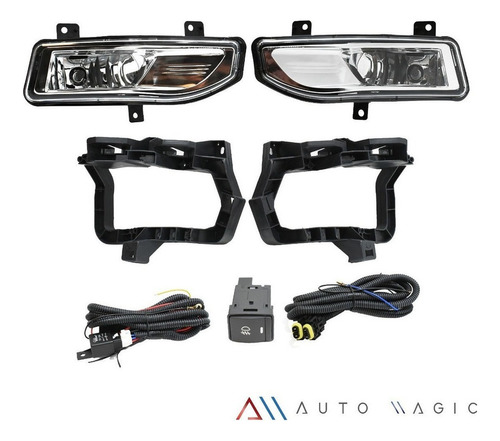 Kit De Faros Niebla Nissan Note 2017 2018 2019 2020 C/focos Foto 4