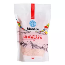 Sal Rosada Del Himalaya Fina 1 Kg / 100% Natural Pura Manare