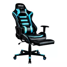  Silla Gamer Technisport Clasic Azul - Reclinación 180° 