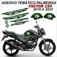 Kit Adesivos Temático Factor 150 Palmeiras Personalizado