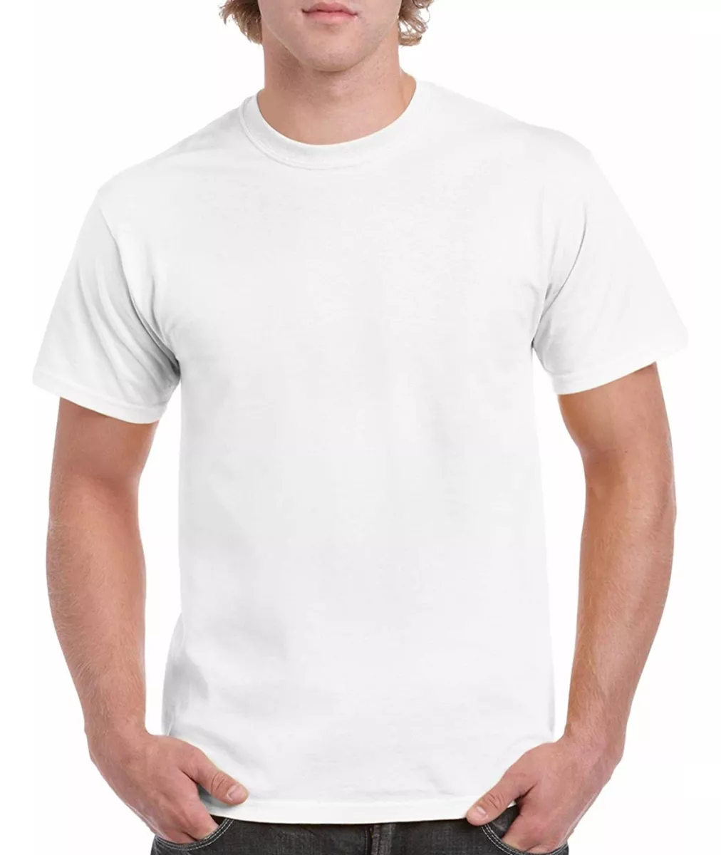Camiseta Blanca Para Adulto 