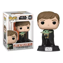 Funko Pop Luke Skywalker E Grogu #482 - Star Wars