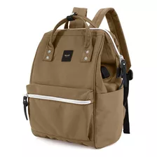 Himawari - Mochila Escolar Multibolsillos Porta Laptop