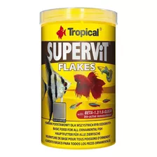 Tropical Supervit Flakes 200gr Comida Hojuelas Peces Acuario