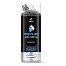 Pintura En Spray Vinil Liquido Negro Mate De 400 Mililitros