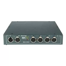 Splliter Dmx Buffer 4 Saidas Amplificador De Sinal Dmx Nf-e