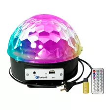 Parlante Lámpara Bola Luz Led Rgb Gadnic Audioritmica Usb