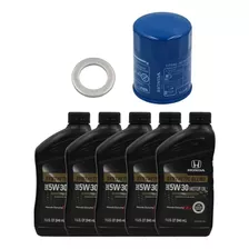 Pack Filtro Aceite + Golilla + 5 Aceites 5w30 Honda Original