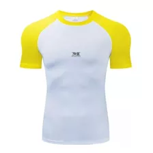 Camiseta Licra De Compresión Protección Uv Manga Corta