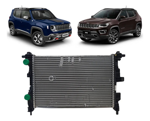 Radiador Dianteiro Jeep Renegade/Compass 16/26 Mp5204 - Jeep - Código 180368344349
