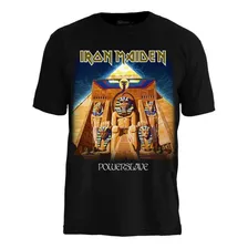 Camiseta Iron Maiden Oficial Licenciada Stamp Original Ts115