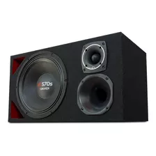 Caixa De Som Trio Woofer 7 Driver Ml 570 + Driver + Tweeter