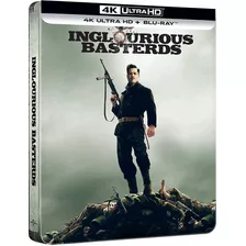 4k Ultra Hd + Blu-ray Inglourious Basterds / Steelbook