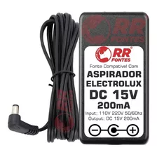 Carregador P Ergorapido 15v 200mah Compativel Com Electrolux