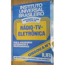 Antigo Cartaz Banca Revista Instituto Universal Brasileiro 1