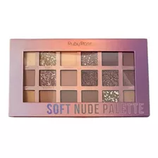 Paleta Maquiagem Sombras Soft Nude Feels Ruby Rose Hb 1045