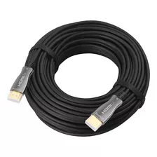 Cabo Hdmi Fibra Ótica Ou Fibra Óptica 2.0 4k 30 Metros