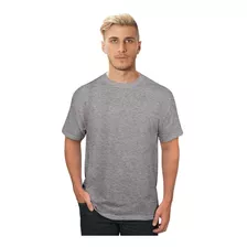 Remera Basica Hombre Manga Corta Lisa 100% Algodon