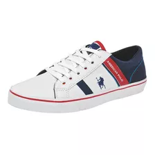 American Polo Tenis De Hombre 64049-1 Color Blanco