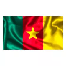 Bandera Camerún 1.50x90cm Exterior Grande