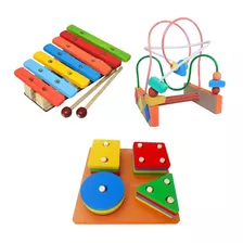 Kit De Brinquedos Pedagógicos Primeira Infância 