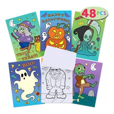 Joyin Paquete De 48 Libros Para Colorear De Halloween ...