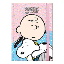 Agenda Snoopy And Charlie Brown Pastel Dognut Dia X Pag 2024