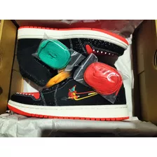 Tenis Air Jordan 1 Mid Se Día De Muertos Talla 23.5cm