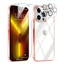 Funda Spidercase Para iPhone 13 Pro Max-rose Gold