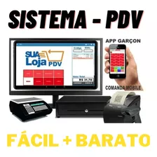 Sistema P/ Loja Pdv, Caixa, Vendas, Delivery, Açai, Estoque