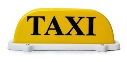 Copete Torreta Para Taxi  Con Luz Led E Iman Cot200 Foto 8