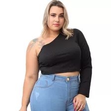 Top,cropped Plus Size Rosa Soul Do 44 Ao 54