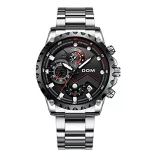 Reloj Dom Luxury Quartz, Moderno Y Elegante, Para Hombre