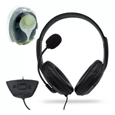 Fone De Ouvido Headset Microfone Para Xbox 360 Knup Kp-324