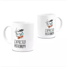 Caneca Porcelana Harry Potter Expresso Patronum 325ml