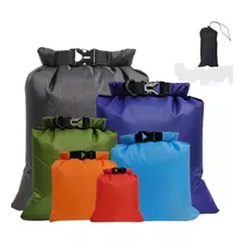 Bolsa Seca Impermeable Pack 6 Unidades Color Deportes