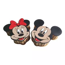 Cajita Regalo Sorpresa Mdf Caja Madera Minnie Y Mickey Mouse