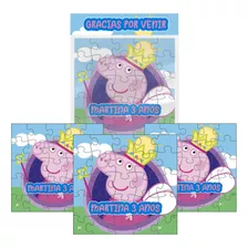 Puzzles Souvenirs Peppa Pig Personalizados X10