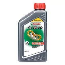 Aceite Castrol Actevo 4t 20w 50 Moto Lubricante Mineral 1 L